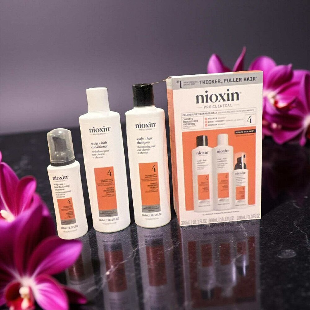 Nioxin Pro Clinical System 4 Scalp + Hair Thickening Full Size Kit